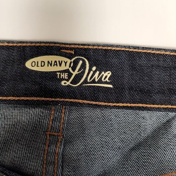 Old Navy The Diva Straight Jeans Ladies Size 8 Blue Denim - Picture 6 of 6